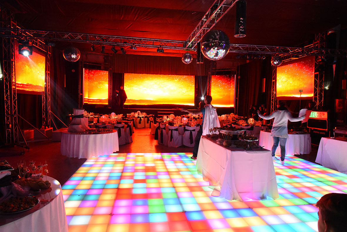 DJ Bahia Blanca Pista Iluminada y Pantallas